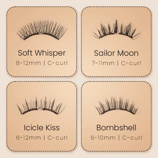 KIT CIGLIA MAGNETICHE